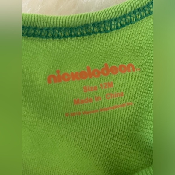 TMNT Baby Costume Onesie Michelangelo Nickelodeon Teenage Mutant Ninja Turtles - Picture 4 of 4